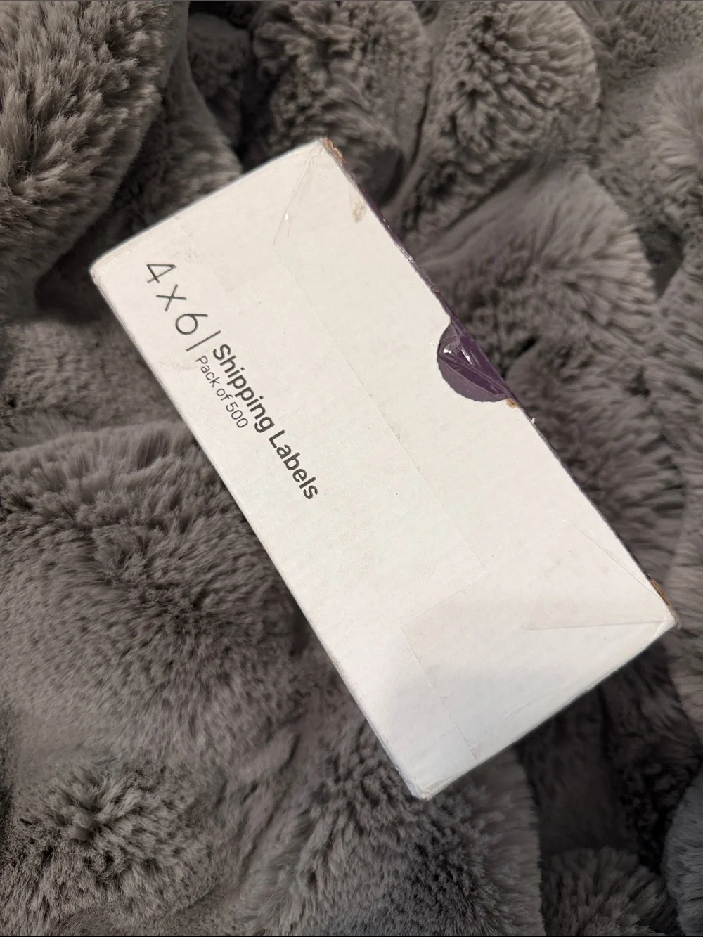 Rollo 500 Direct Thermal Fanfold 4 x 6 White Perforated Shipping Labels
